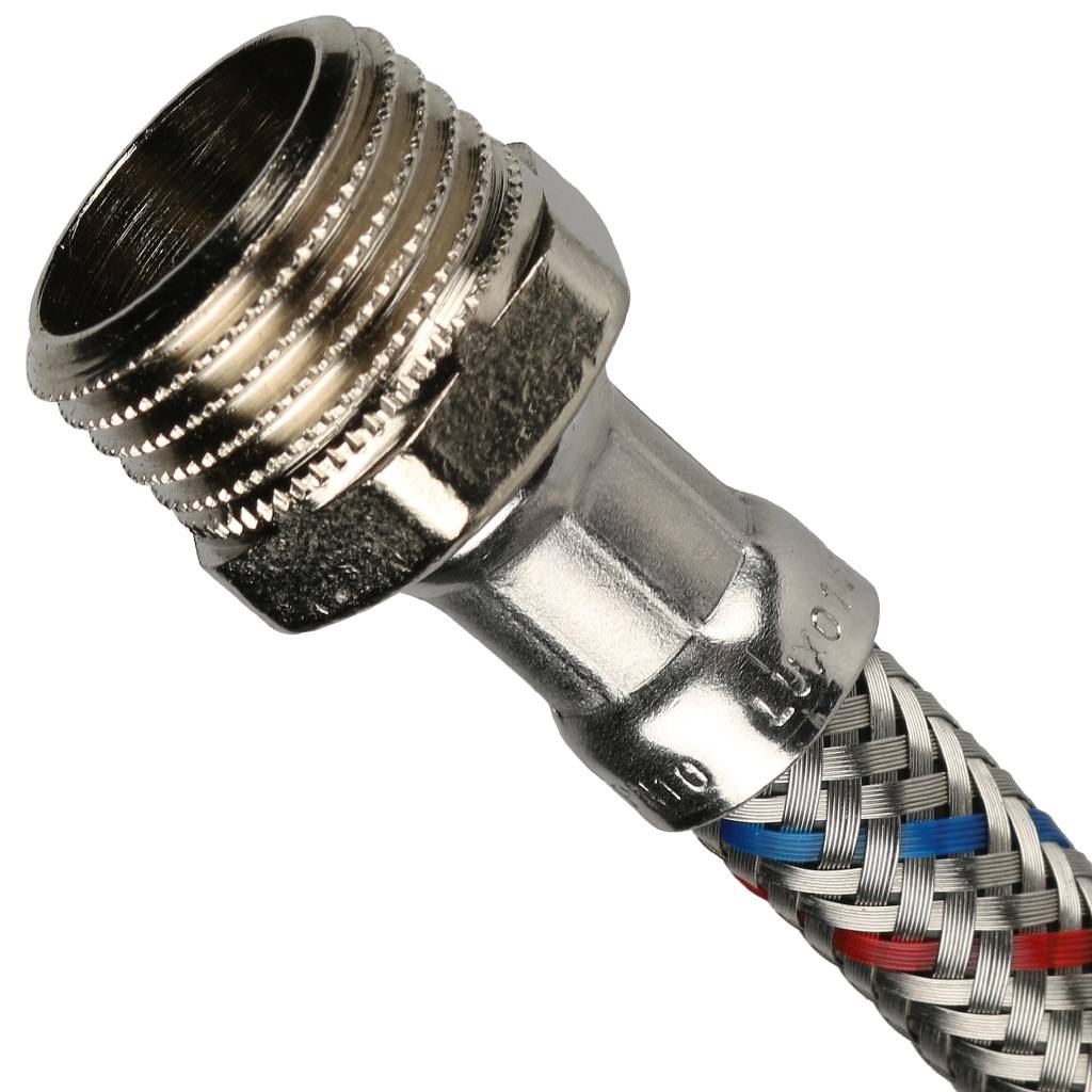 Гибкая подводка для воды STOUT НР 1/2 х ВР 3/8, длина 400 мм, SHF-0075-081510