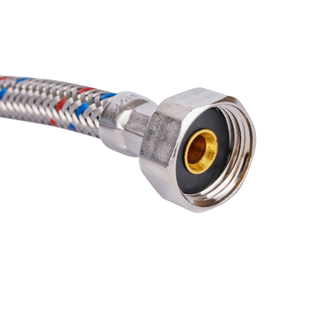 Гибкая подводка для воды STOUT НР 1/2 х ВР 1/2, длина 2500 мм, SHF-0093-081515