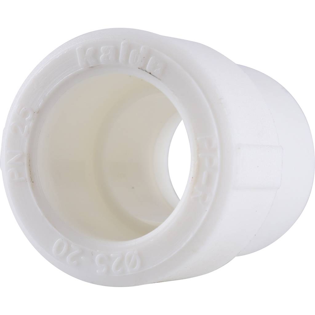 Муфта переходная Kalde 25х20 для полипропиленовых труб под сварку (цвет белый), 3212-rdc-252000