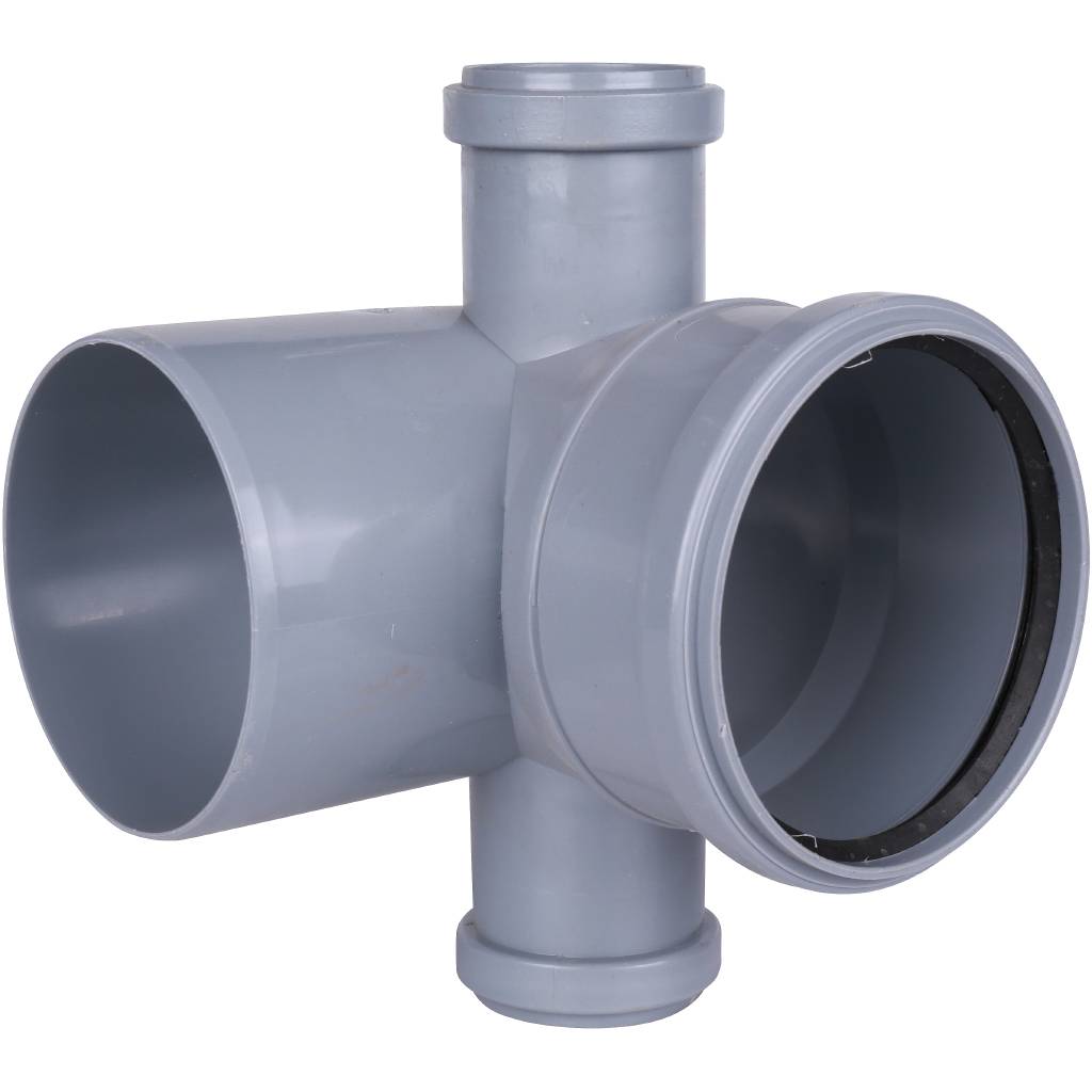 Отвод Sinikon с двумя патрубками ПП D110/050*87°, 556003.R