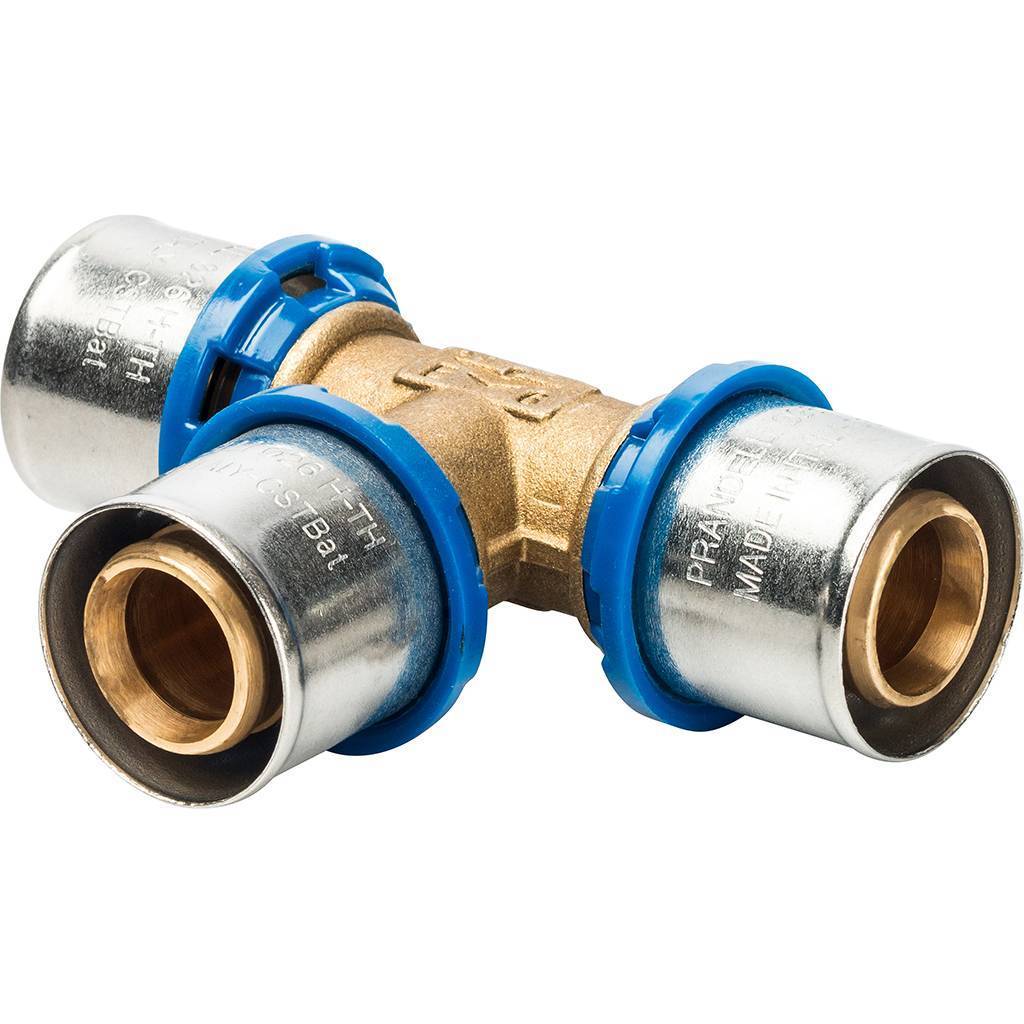 Тройник Prandelli Multyrama 26х3,0 профиль H, TH, U, 509.09.02.6