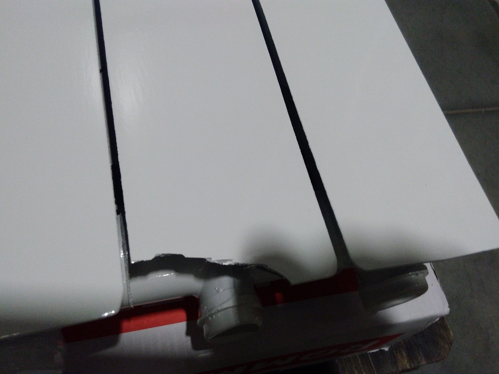 Уцененный товар (скол ламели, вмятины, царапины (БОЙ СКЛАДА) ): Радиатор алюминиевый ROMMER Profi 500 8 секции (AL500-80-80-100) (RAL9016), RAL-1210-050008