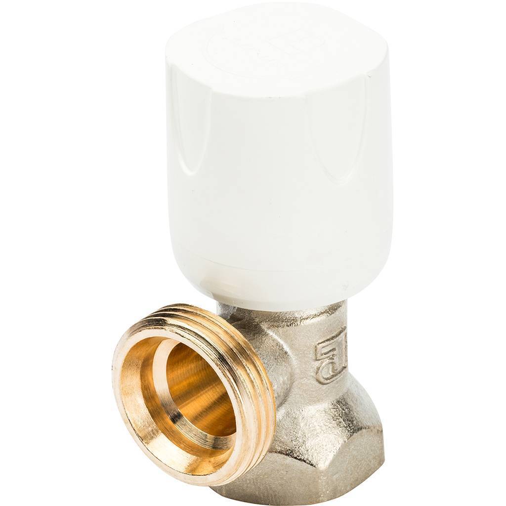 Кран регулирующий угловой для стальных труб LUXOR easy RS 102 1/2, 11022100