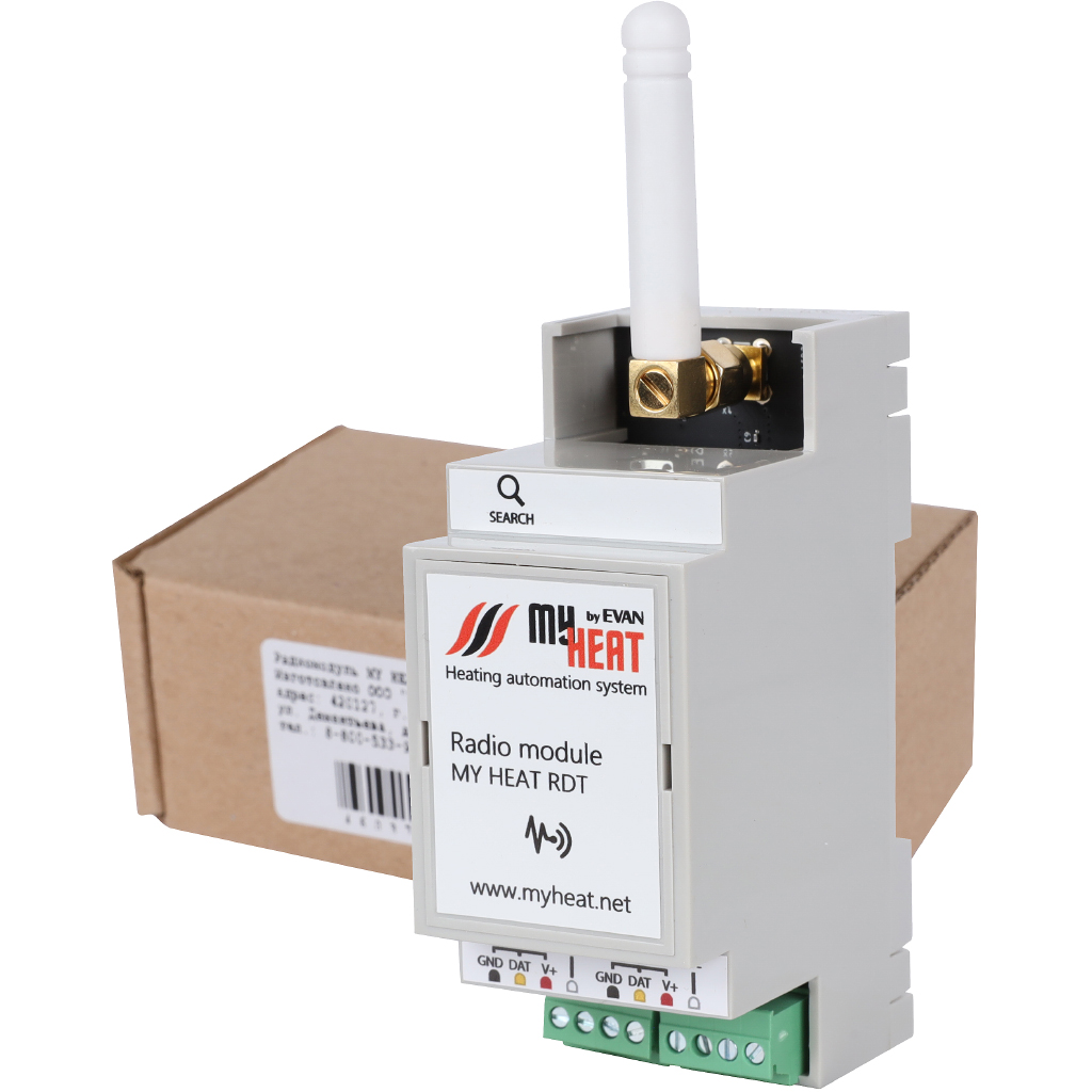 Радиомодуль ЭВАН MY HEAT RDT, 6288