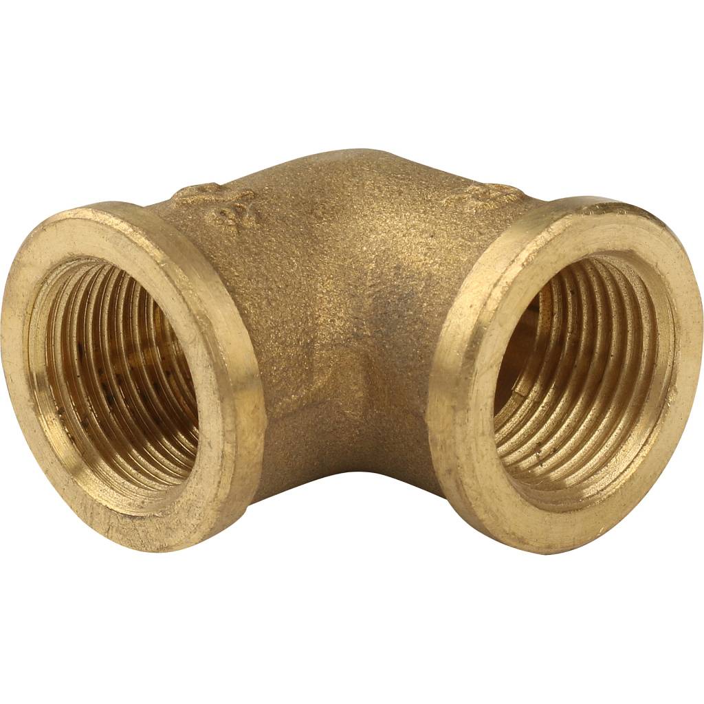 Угольник TIEMME ВP-BPBB 3/8 x 3/8 для стальных труб резьбовой, 1500298