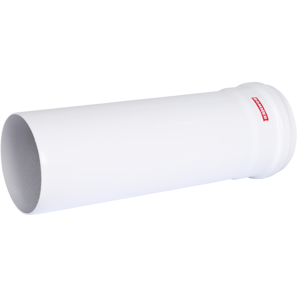 Удлинитель дымохода традиционный ROMMER D80(п-м), L250, RCA-0080-000250