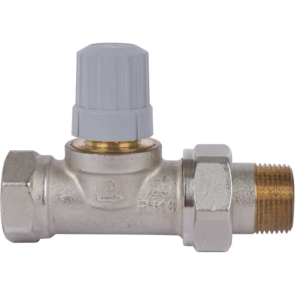 Клапан прямой Danfoss RA-G для однотр. насосной и двухтр.систем отопления Д 20 мм, 013G1677(013G7026)