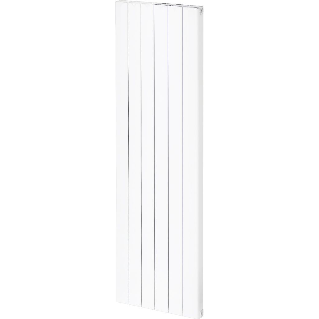 Радиатор алюминиевый Global Sebino 1600 6 секции боковое подключение (белый RAL 9010), 279203
