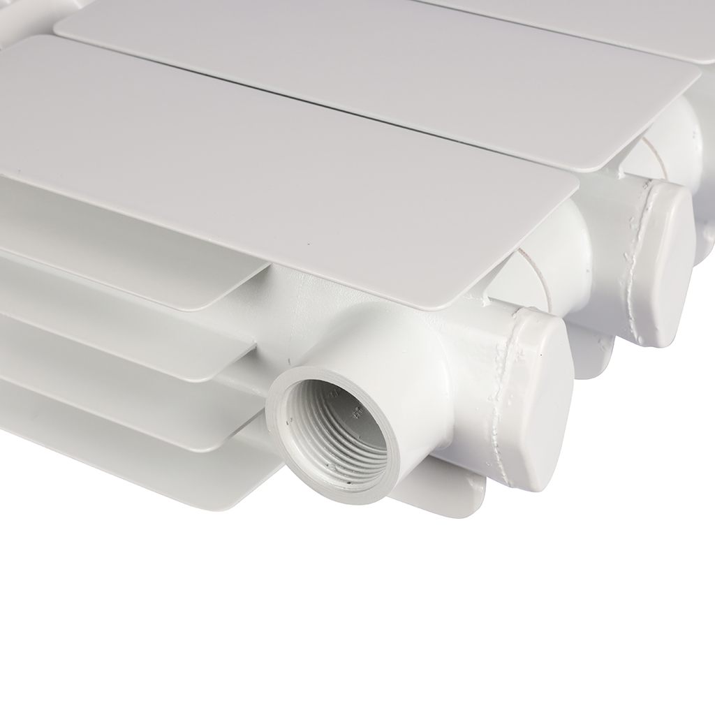 Радиатор алюминиевый Global VOX- R 200 12 секций боковое подключение (белый RAL 9010), VX02001012