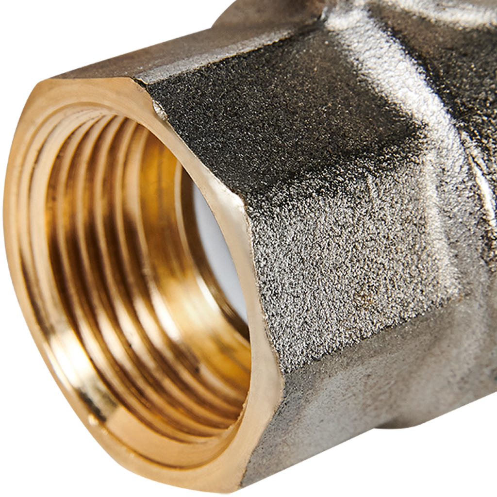 Кран шаровой полнопроходной STOUT ВР/НР ручка бабочка 3/4