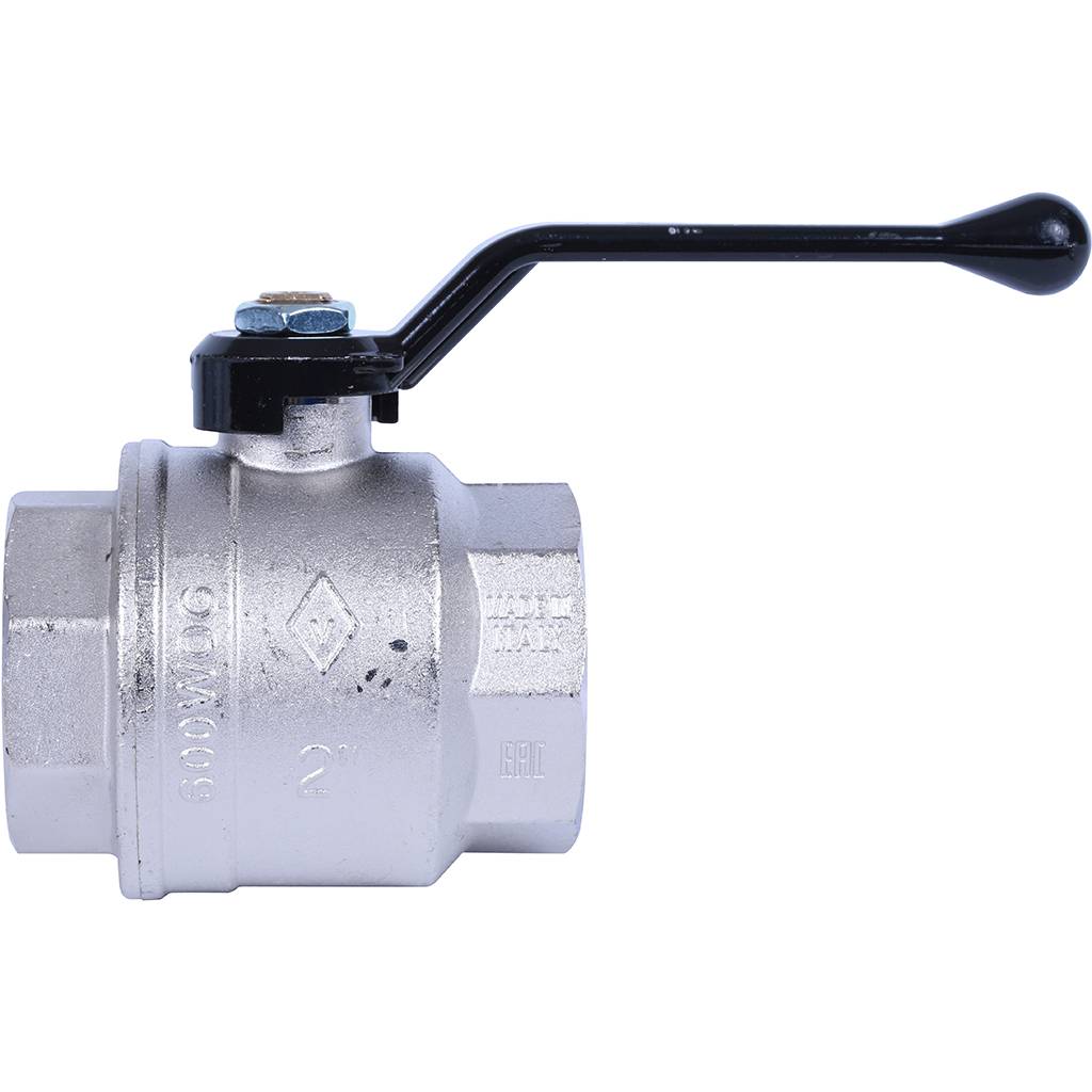 Кран шаровой BUGATTI Oregon (ручка-рычаг алюминий) внут-внут резьба 2