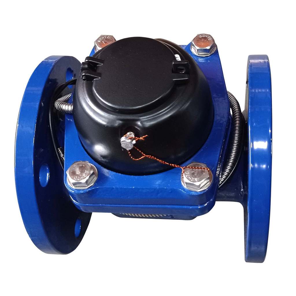 Счетчик воды универсальный турбинный Пульсар Г Ду80 Qn=63м3/час Тmax=95°С исполнение 1 IP68 L=225мм RS485 (резиновые кольца в комплекте), Н00003318