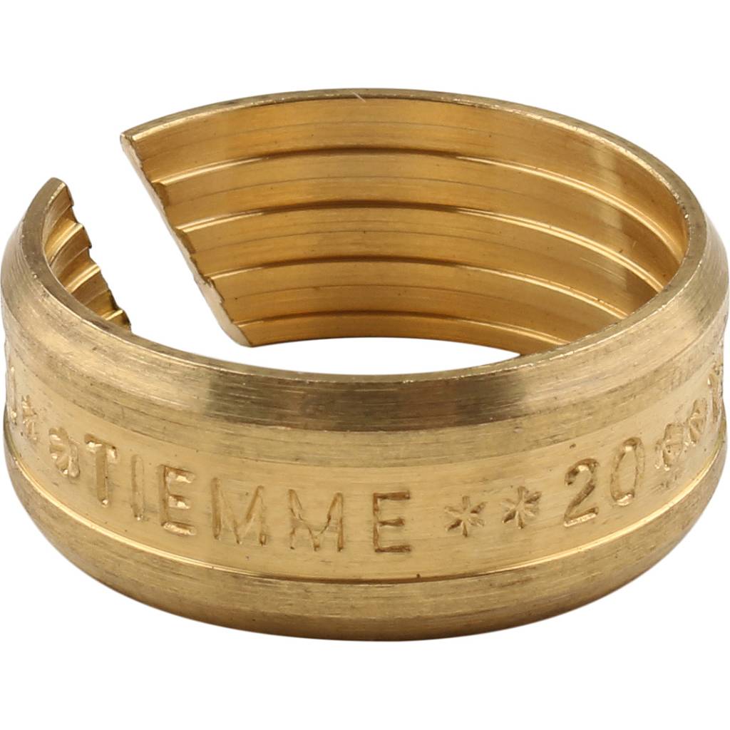 Муфта TIEMME с наружной резьбой (20х2.0х3/4) для металлопластиковых труб винтовой, 1600005