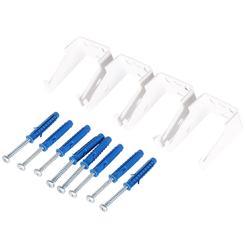 2-х трубчатый радиатор стальной ROMMER RST 2050/14 секций нижнее правое подключение RAL9016, RST-205014-020