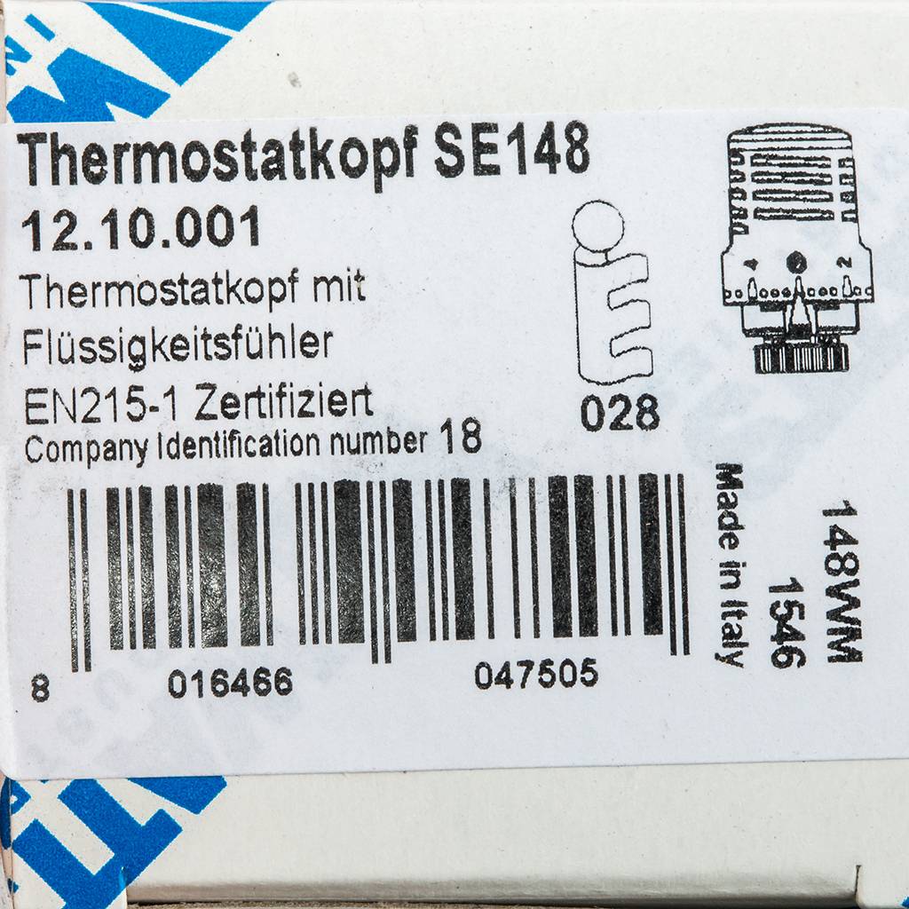 Термоголовка Watts SE148, 10001583