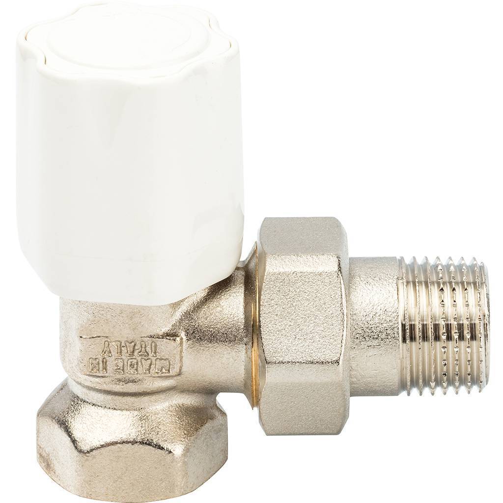 Кран регулирующий угловой для стальных труб LUXOR tekna RS 02 1/2, 10022100