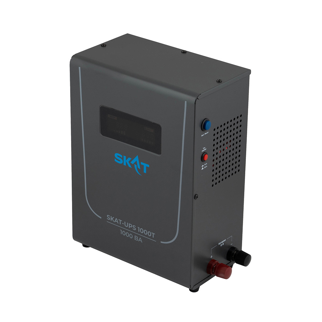 Источник питания Teplocom SKAT-UPS 1000T Line-Interactive 220В, 1000ВА, работает от 1 внешней АКБ, 4546