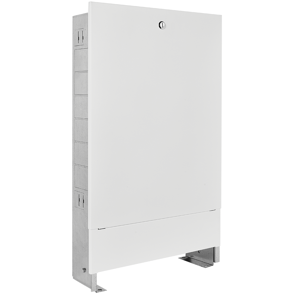 Шкаф распределительный встроенный ROMMER 1-3 выхода (ШРВ-0) 668х125х402