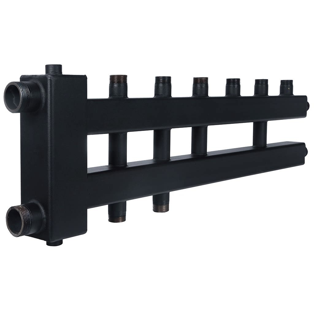 Коллектор (дублер компакт) ROMMER с гидроразделителем на 3+1+1 контура RDG-0018-024035