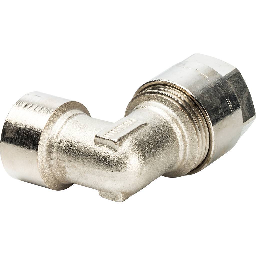 Угольник 90 с внутр.резьбой Prandelli Multyrama (26х3,0х3/4) для металлопластиковых труб винтовой, 103.04.12.6