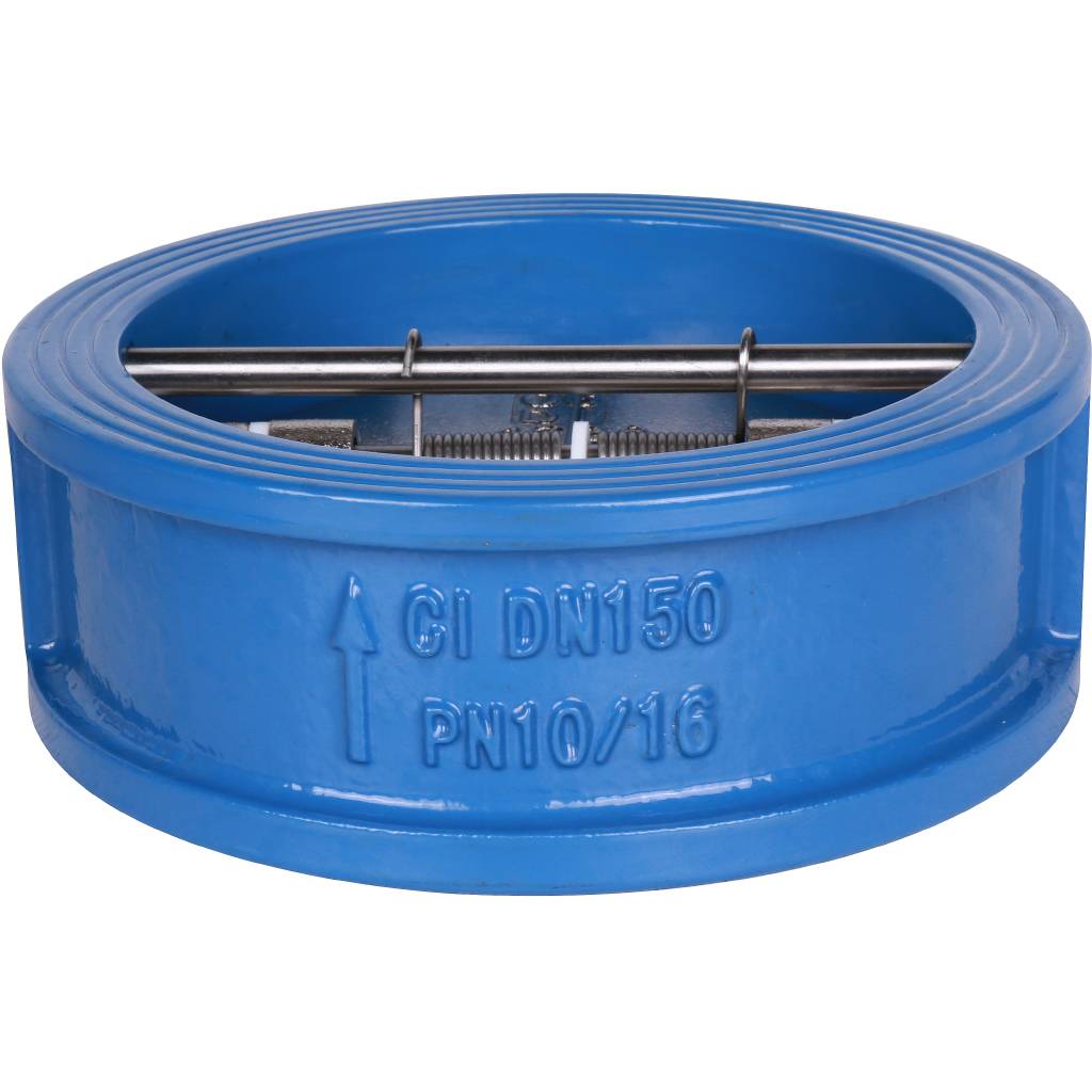 Клапан обратный Tecofi Ду150 Ру16 2/ств межфланцевый из чугуна, CB3448N-EP0150