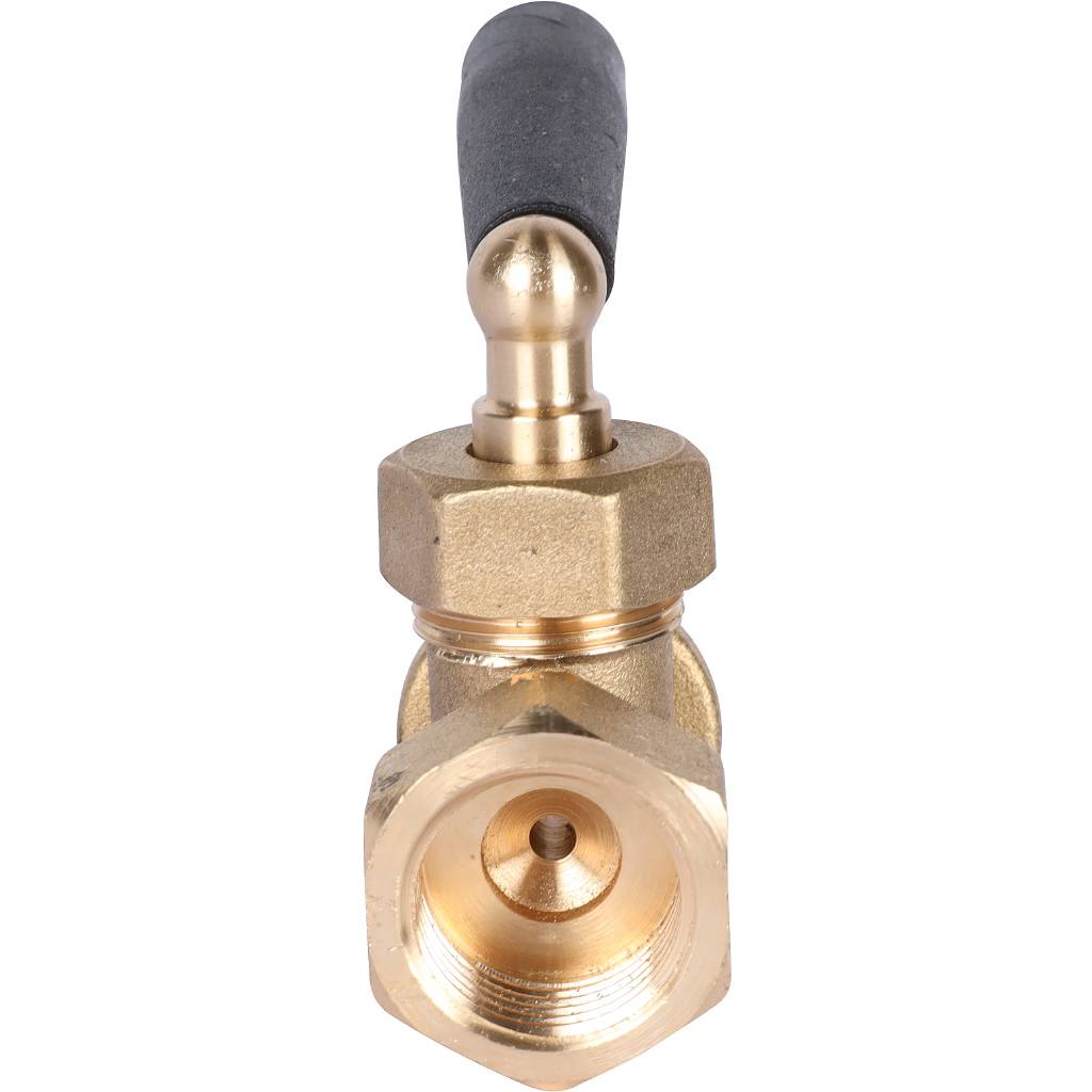 Кран шаровой для манометра STOUT ВР/НР, 1/2, SMN-0010-000215