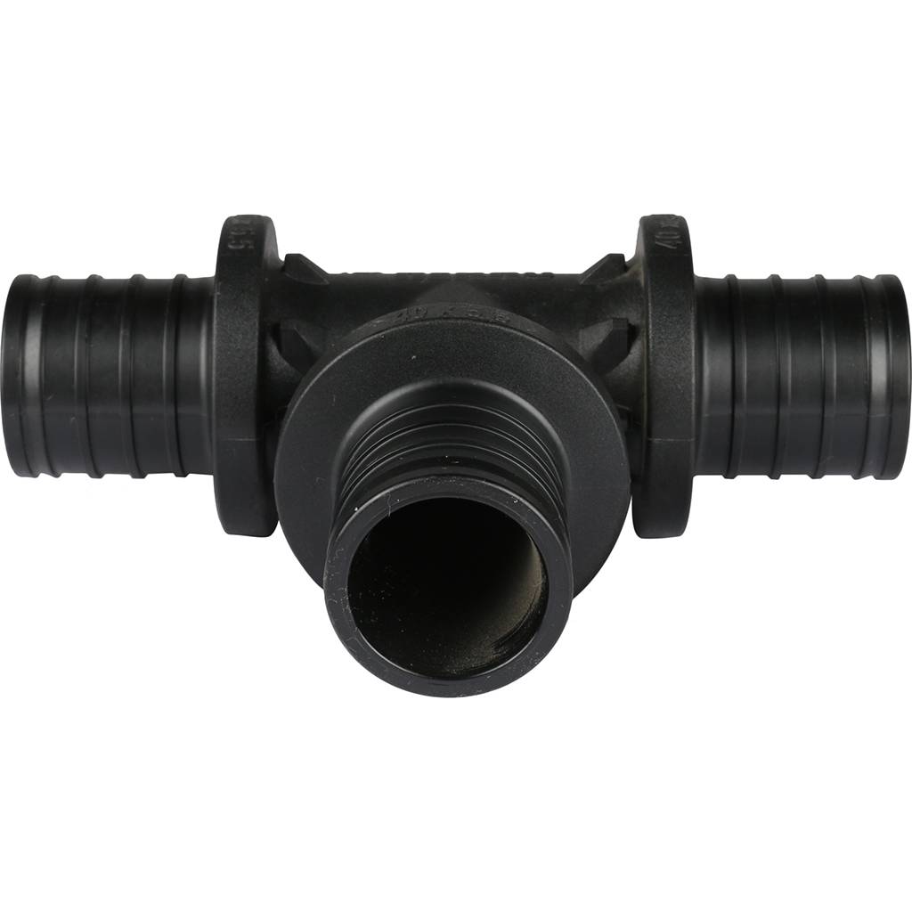 *Тройник равнопроходной РЕХАУ RAUTITAN 40-40-40 PX для труб из сшитого полиэтилена аксиальный, 11600351001