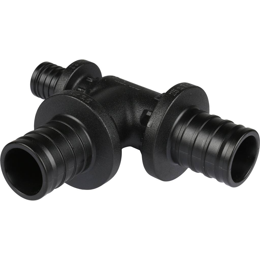 Тройник РЕХАУ RAUTITAN с уменьшенным торцевым проходом 25-25-16 PX