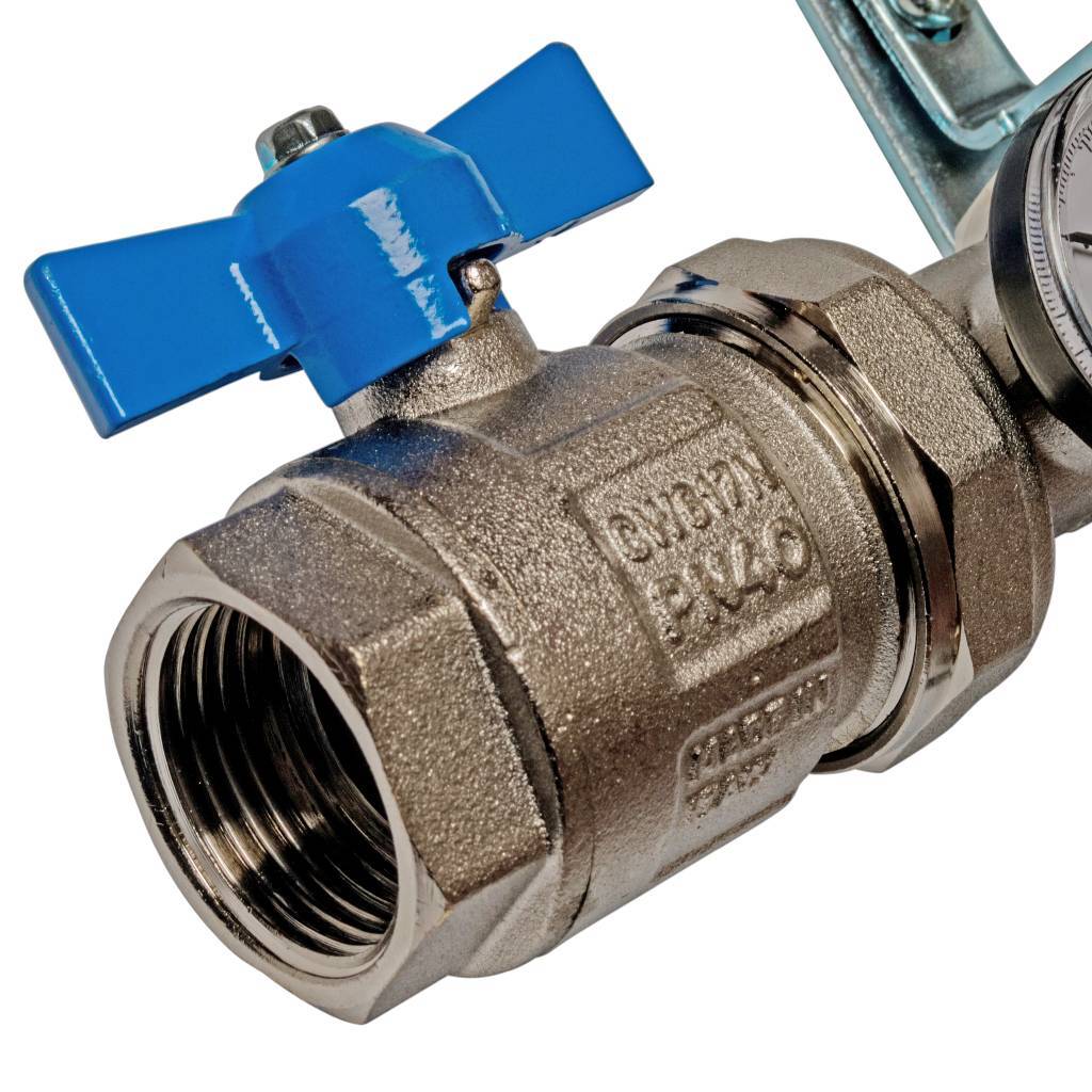 Коллектор из нержавеющей стали в сборе с расходомерами STOUT 7 выходов, SMS 0907 000007