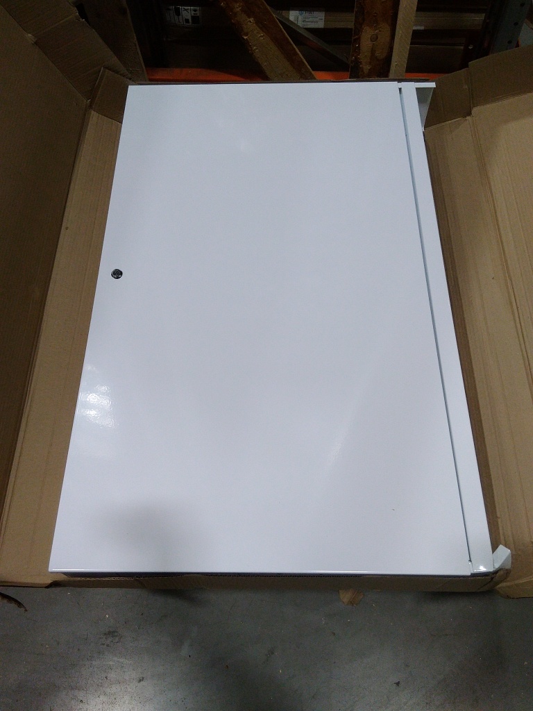 Уцененный товар (замята нога, замятие тыльной стенки): Шкаф распределительный наружный STOUT 13-16 выходов (ШРН-5) 651х120х1004