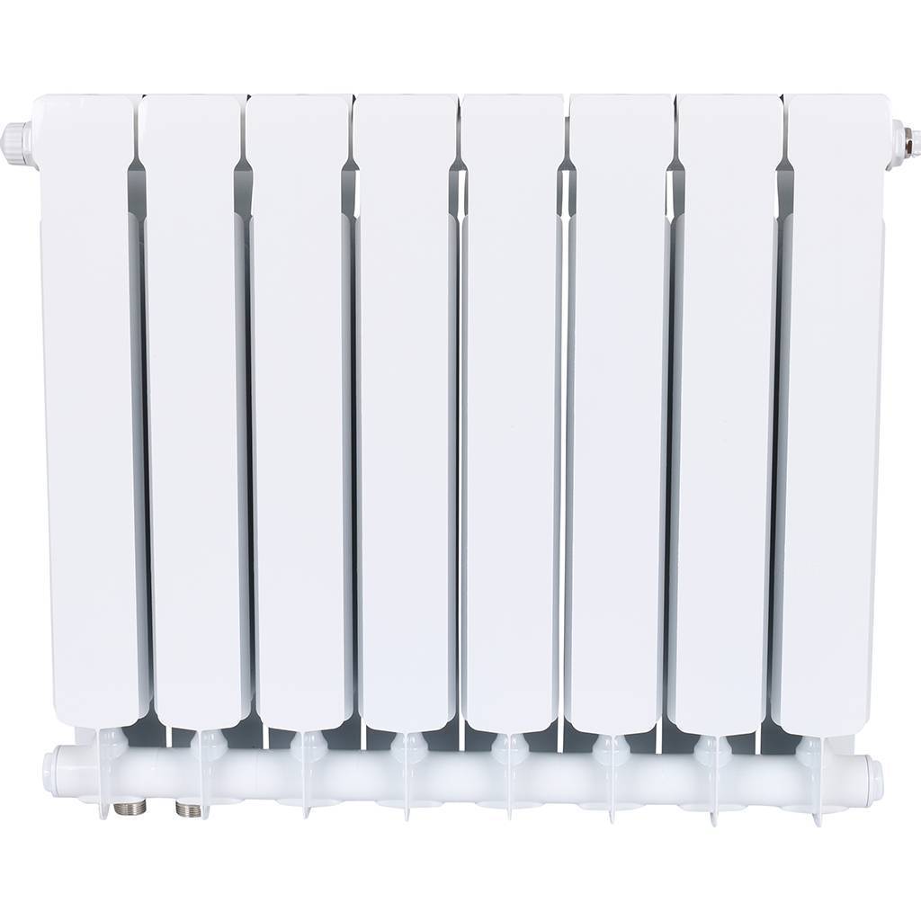 Радиатор биметаллический RIFAR BASE VENTIL 500 BVR 13 секции нижнее правое подключение (белый RAL 9016), 1RB50.VR-13