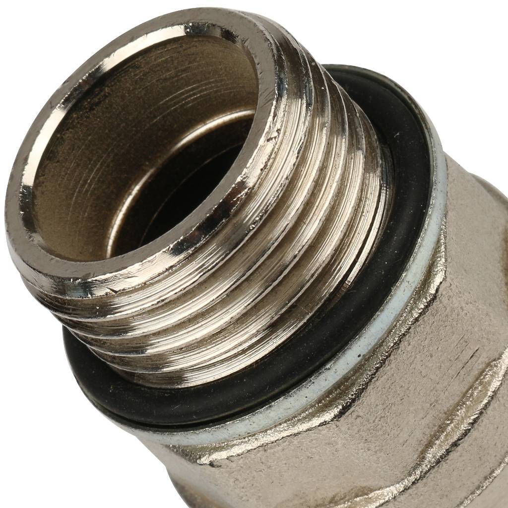 Соединение прямое Itap 618 1/2х16 HP никелированное с уплотнительным концом, 6181216