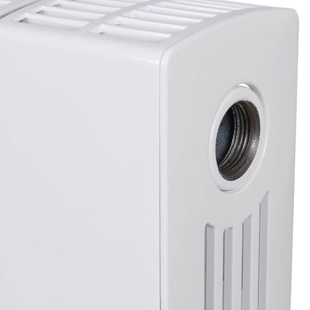 Радиатор биметаллический RIFAR SUPReMO 500 10 секций боковое подключение (белый RAL 9016), 4RS50-10