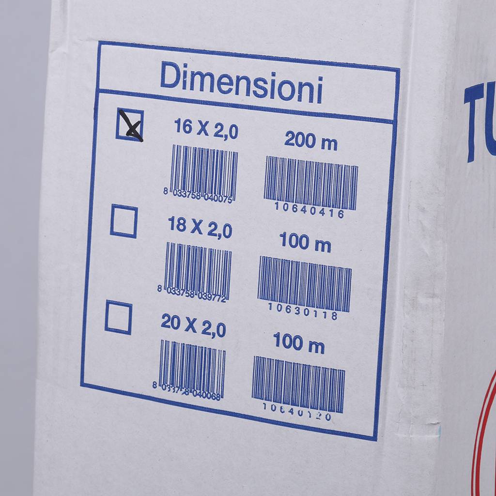 Труба металлопластиковая Prandelli Multyrama 16х2,0 (0,2), 106.40.41.6