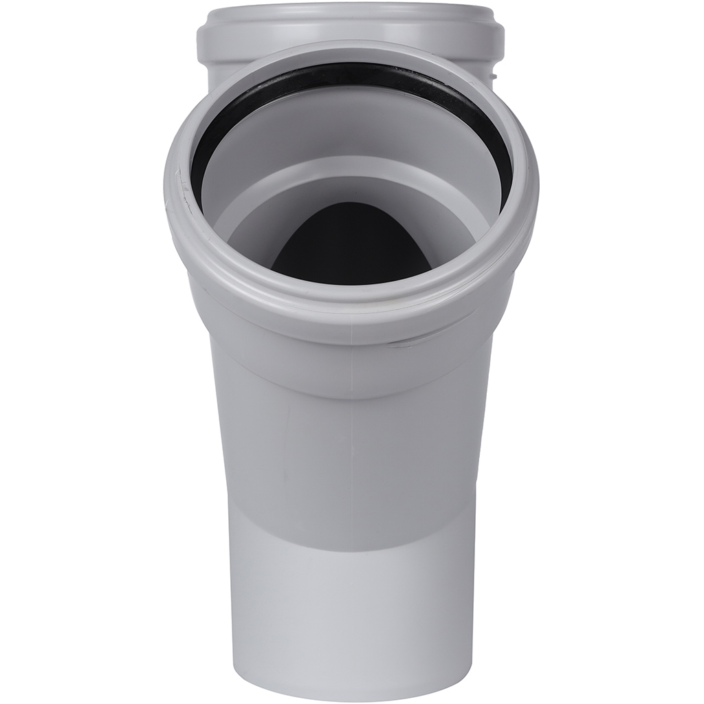 Тройник канализационный бесшумный STOUT D110x110/ 45°, SKB-0015-111145