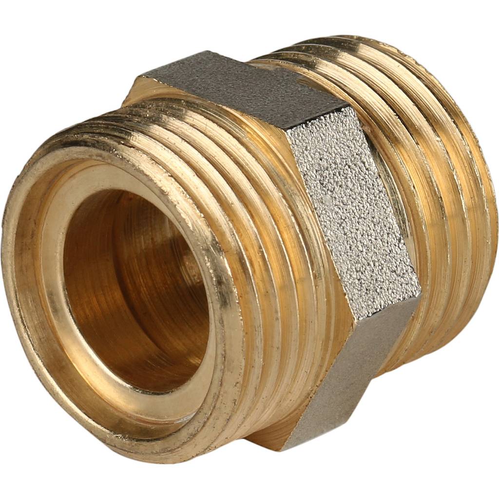 Переходник STOUT с наружной резьбой 1/2 х16 для металлопластиковых труб винтовой, SFS-0001-001216