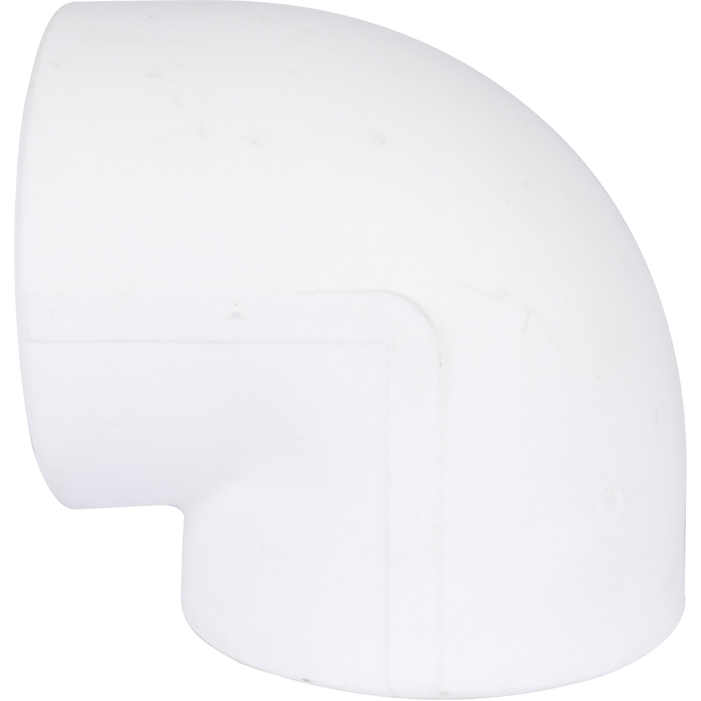 Угольник Kalde d=63 90* для полипропиленовых труб под сварку (цвет белый), R.3212-elb-630000