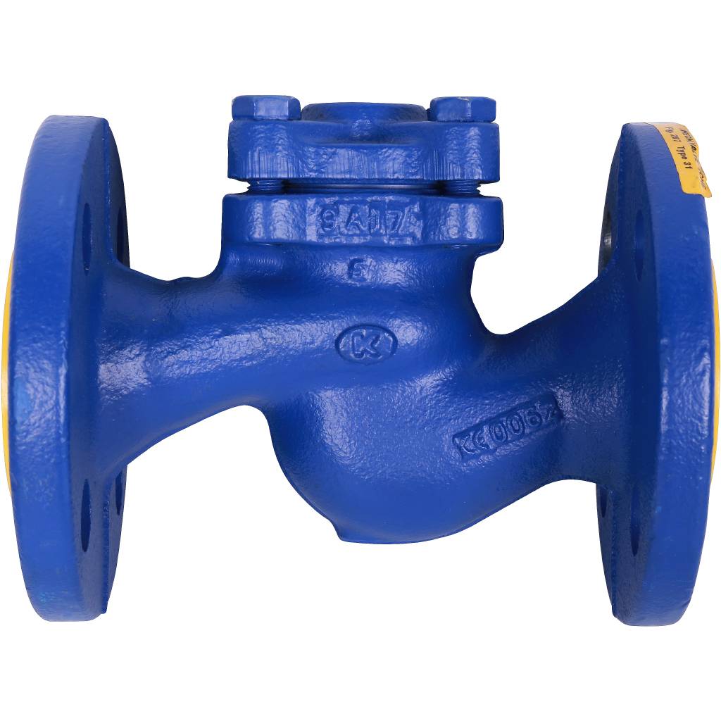 Клапан обратный подъемный ZETKAMA 287A Ду32 Ру16 фланцевый из чугуна, 287A032C31