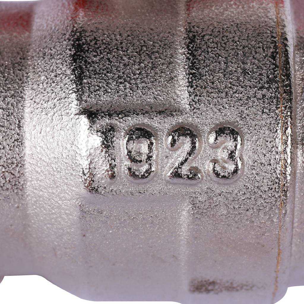 Шаровой кран с плоским уплотнением OVENTROP Ду20 G3/4 ВР x G1 НР , 1406383