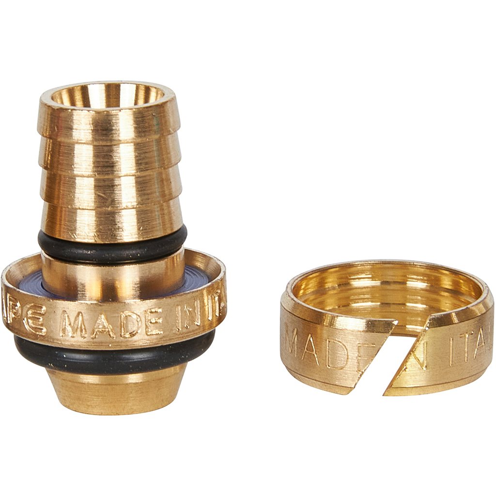 Переходник STOUT с внутренней резьбой 1/2 х16 для металлопластиковых труб винтовой, SFS-0002-001216