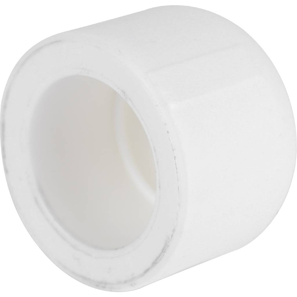 Заглушка Kalde d=25 для полипропиленовых труб под сварку (цвет белый)