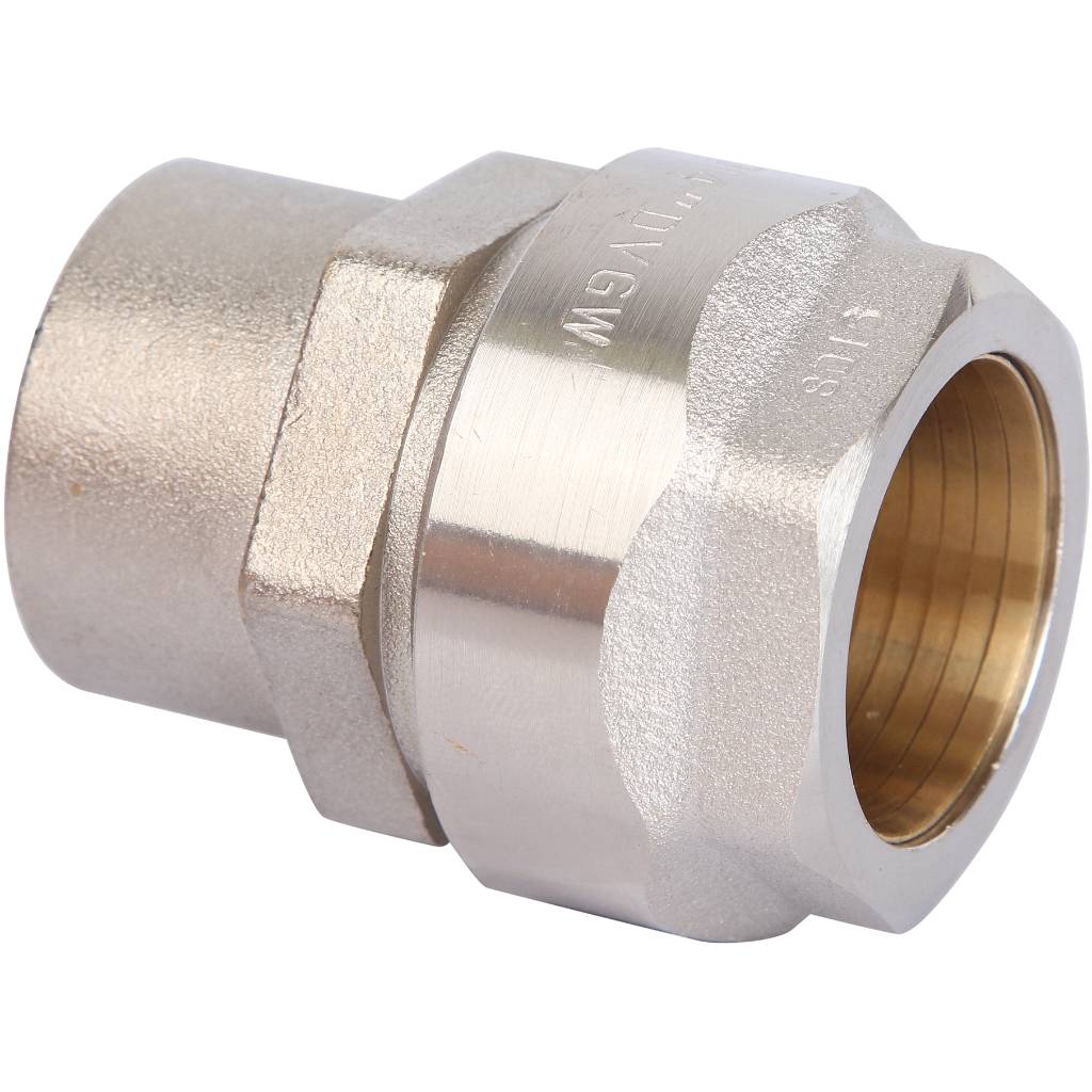 Фитинг Meibes резьбовой латунный Plus для стальных труб 3/4 х3/4 ВР, DVGW, F13092