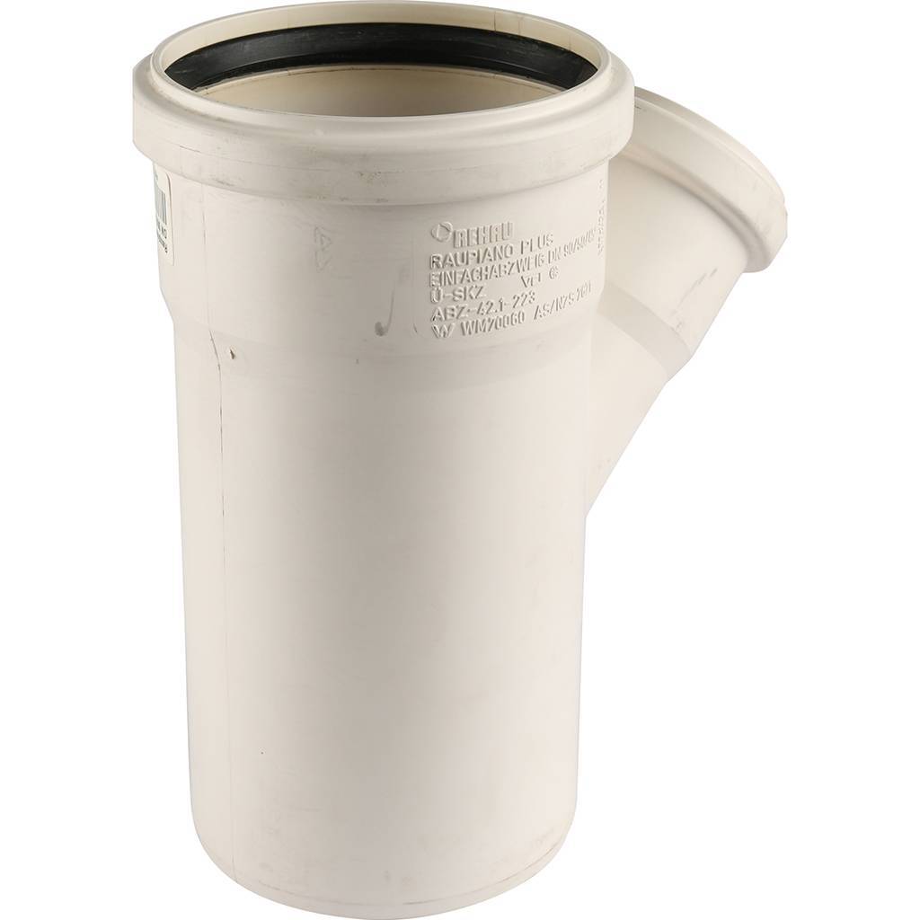 Тройник РЕХАУ RAUPIANO PLUS 90/50/45°, 11232741001