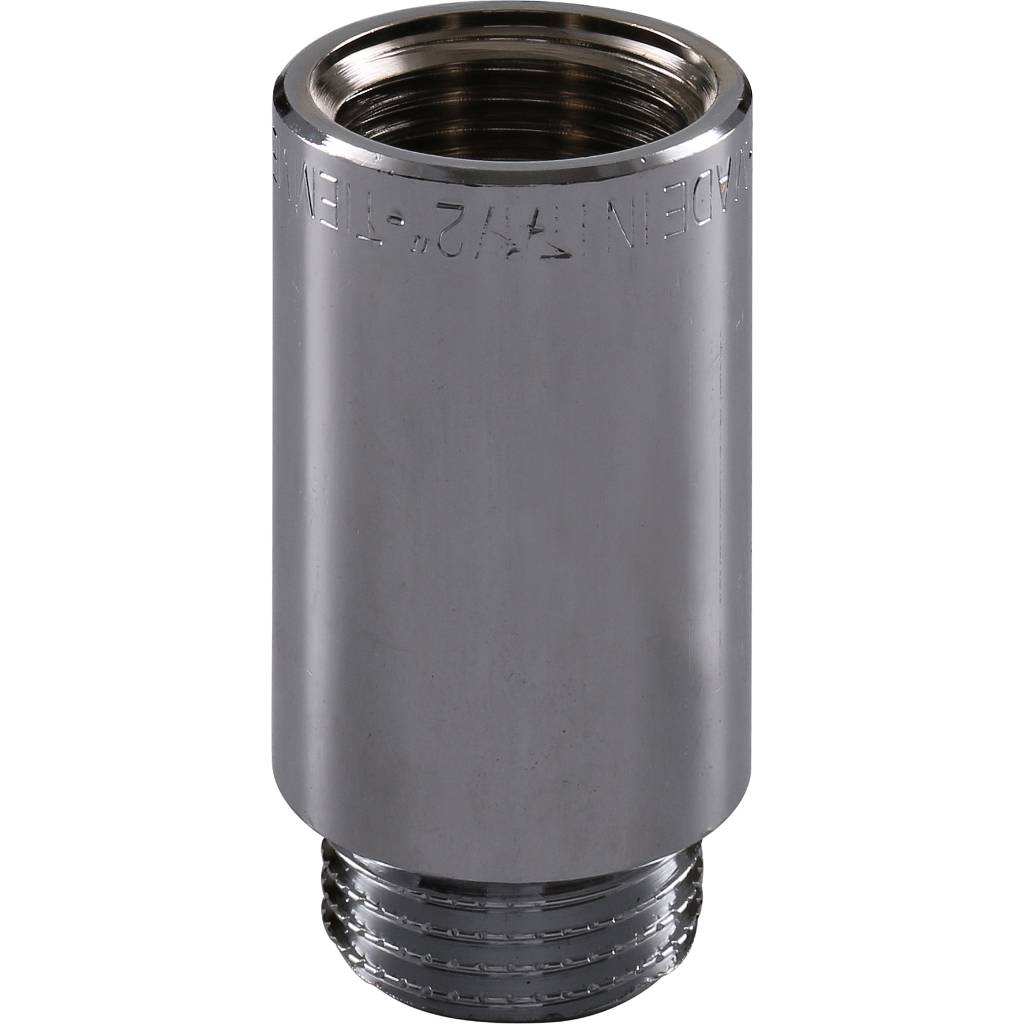 Удлинитель TIEMME НВ 40мм-1/2 хром для стальных труб резьбовой, 1500113