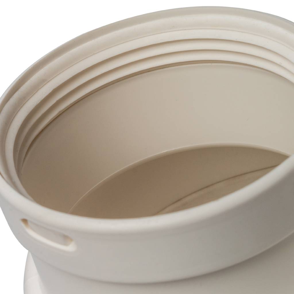 *SCA-8080-230002 STOUT Элемент дымохода DN80/80 адаптер для подкл. разд. труб (совместимый  Vaillant,Ptotherm New ) PP-Ryton, SCA-8080-230002