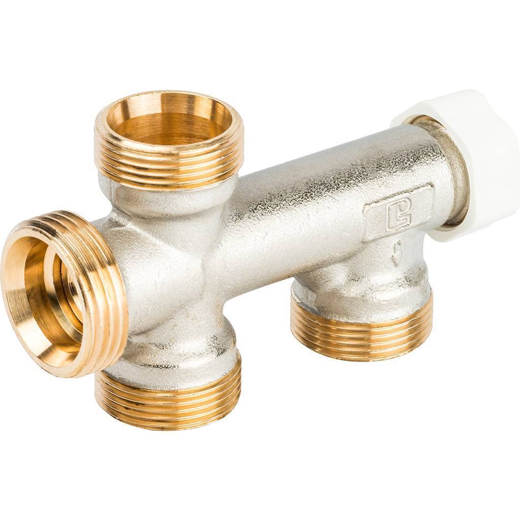 Блок с нижней подводкой LUXOR M351/A для двухтрубной системы, евроконус, 13152721