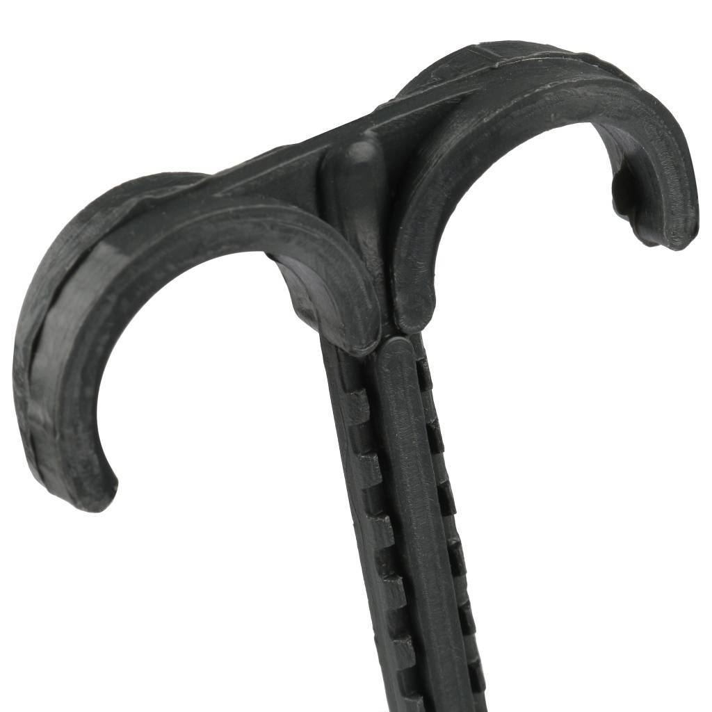 Дюбель-крюк двойной STOUT для труб д.32мм, длина 80мм, SMF-0003-028032