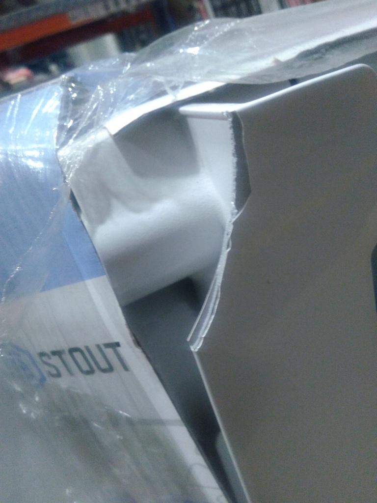 Уцененный товар (нарушена упаковка, скол ламели на крайней секции): Радиатор биметаллический STOUT VEGA 500 10 секций боковое подключение (белый RAL 9016), SRB-1310-050010