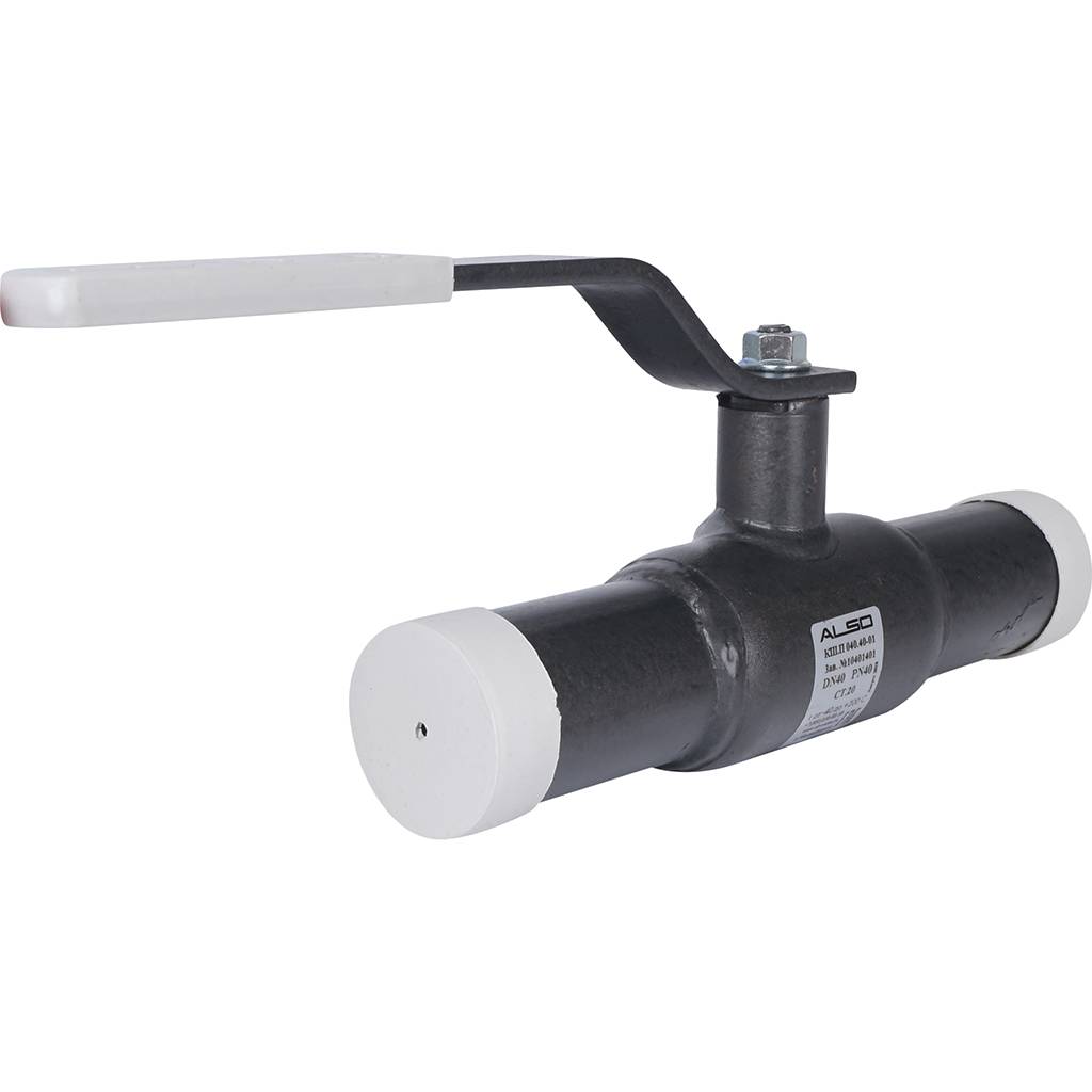 Кран шаровой ALSO КШП Ду40 Ру 4,0 МПа из Ст.20