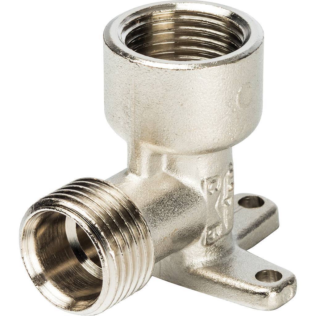 Уголок 90 с креплением Prandelli Multyrama (16х2,0х1/2) для металлопластиковых труб винтовой, 103.10.51.6